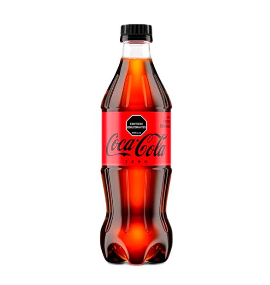 Coca-Cola Zero 600 Ml. (100 Ml de regalo)