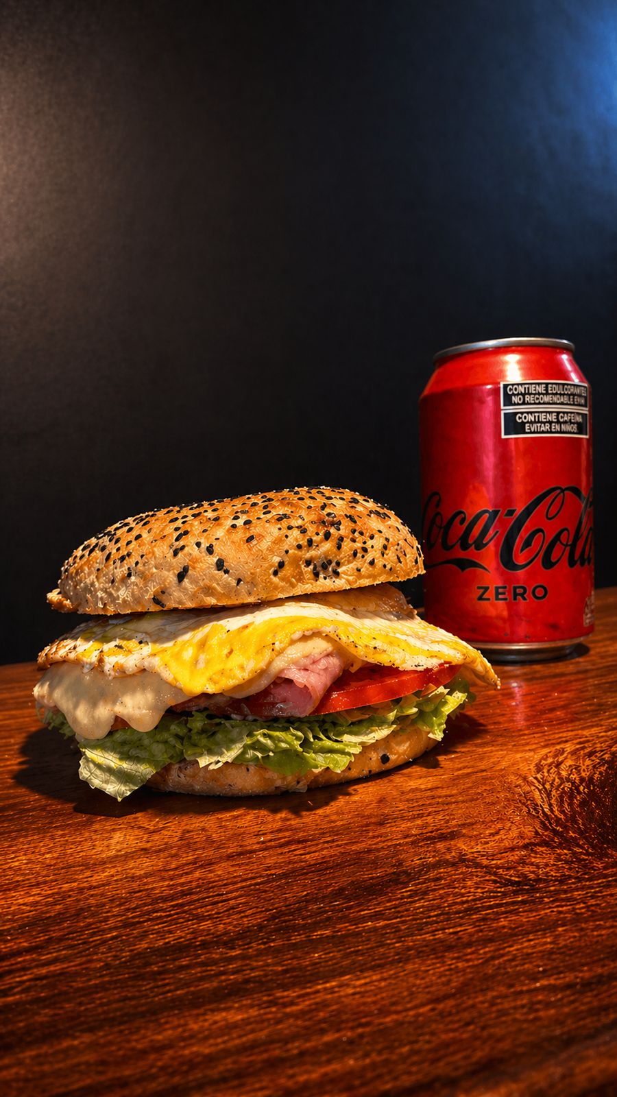 Hamburguesa COMPLETA con fritas